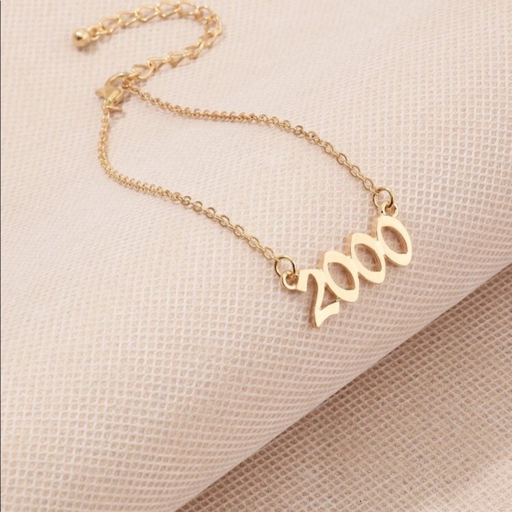 LAST ONE SALE 2000 Birth Year Anklet / Bracelet - Picture 4 of 5